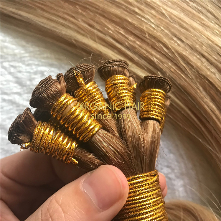 Human hand tied hair extensions to buy X201